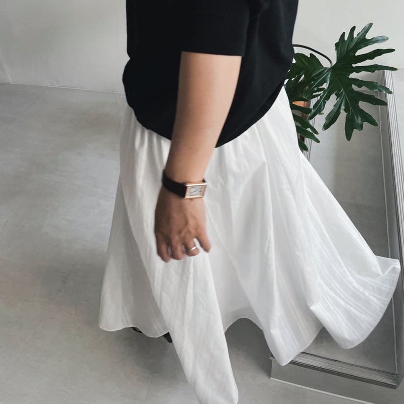 裏付き》さんかくマチのロングスカート(型紙) CW23-46SK | think patte