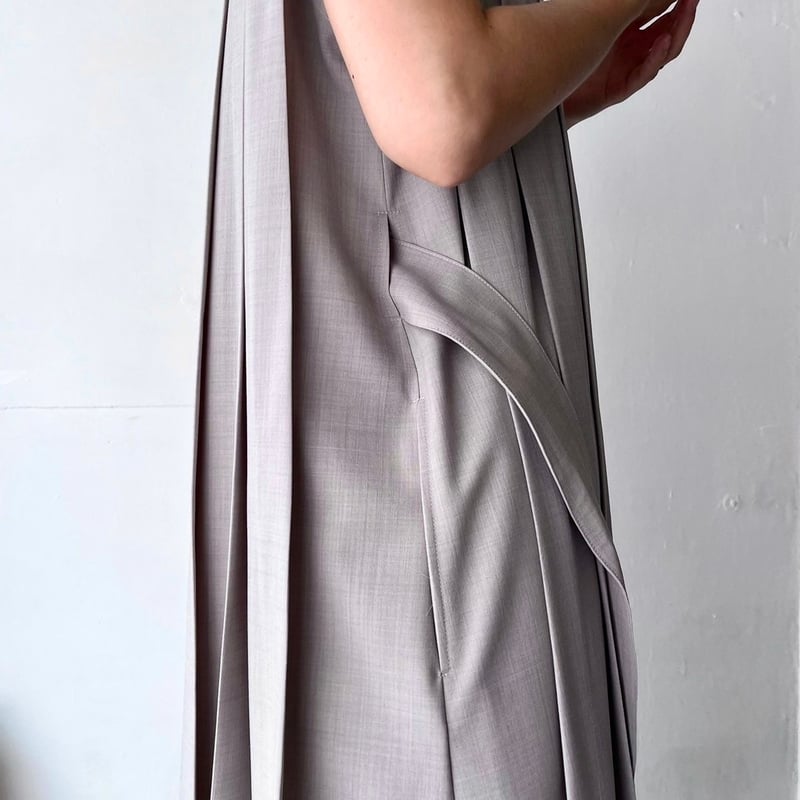 ショルダータックワンピース(型紙)CW24-61OP | think pattern ハンドメ