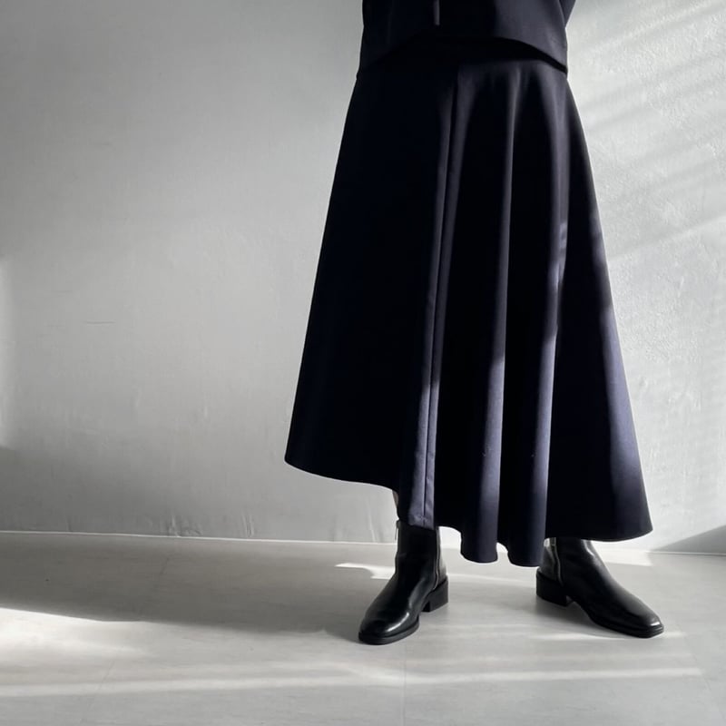 BLACKPEACENOW アシンメトリースカート ベルト レイヤード 黒 AN8325EW02733_fw_thumbM.jpg