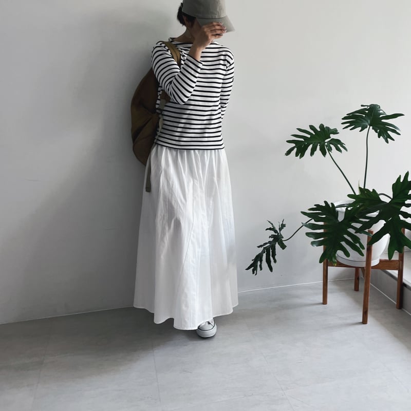 裏付き》さんかくマチのロングスカート(型紙) CW23-46SK | think