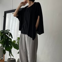 デザインヘムオーバーＴシャツ(型紙/キット)　CW25-103PO