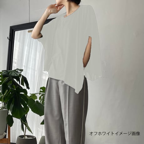 デザインヘムオーバーＴシャツ(型紙/キット)　CW25-103PO
