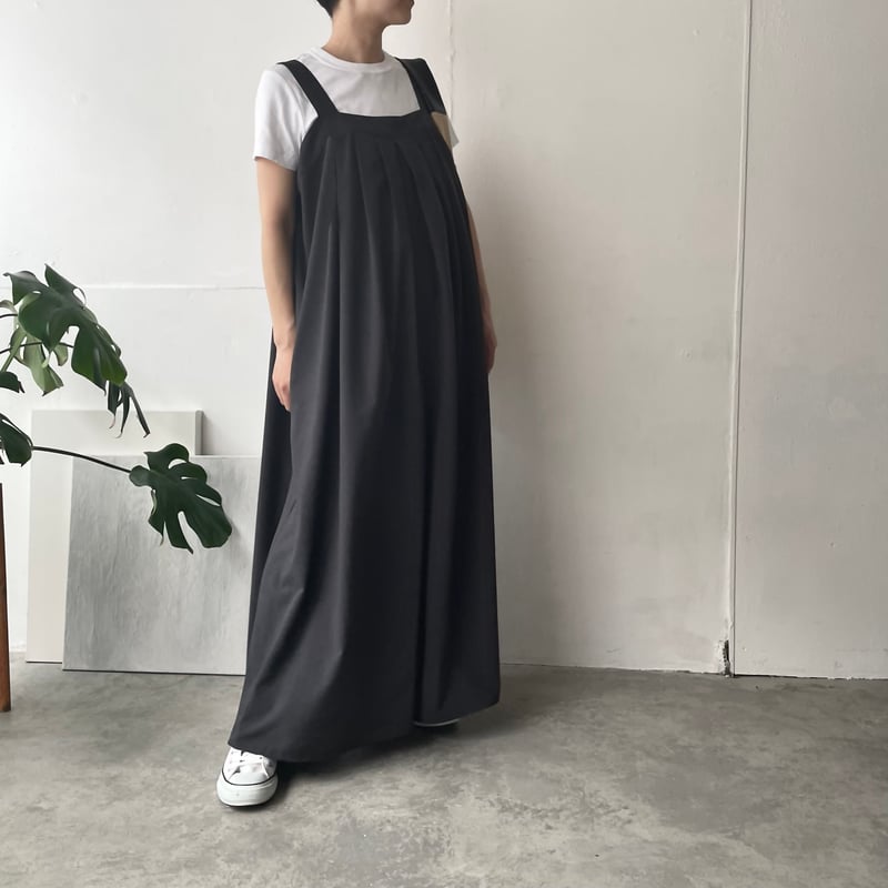 タックワイドサロペット(型紙/キット) CW26-142AO | think pattern