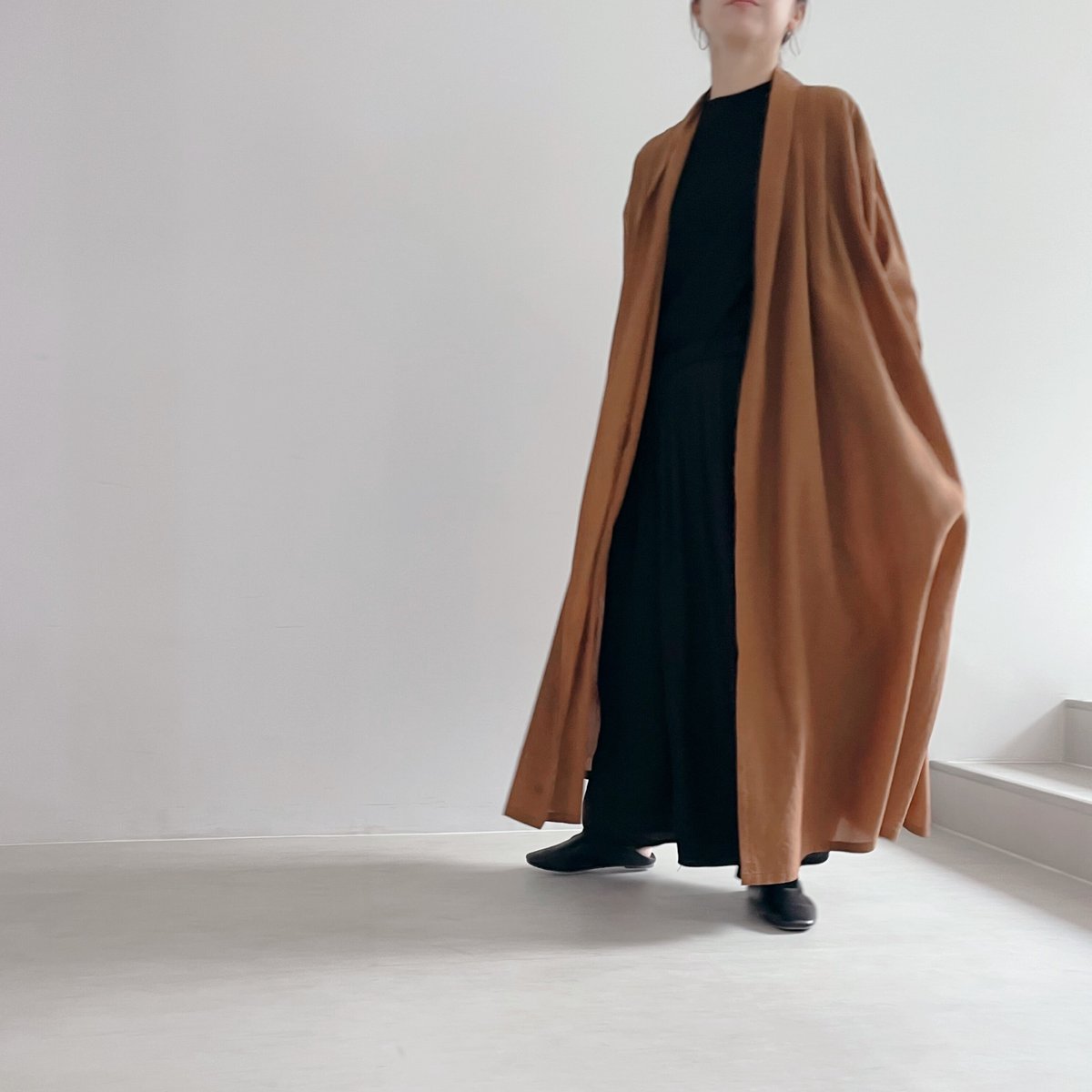 本掲載》ショール風の羽織り(型紙) CW23-37JK | think pattern ハン