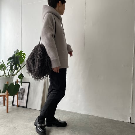 まんまるファーバッグ2025(型紙/キット)　CW25-117BAG