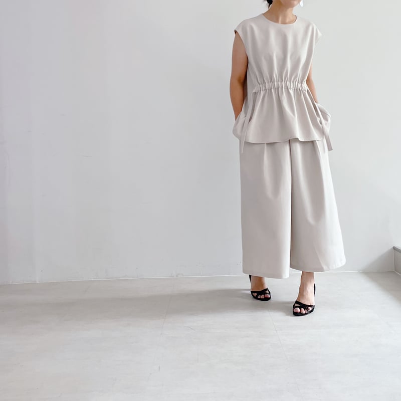 本掲載》シルエットが選べるフロントタックパンツ(型紙) CW23-43PT