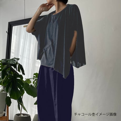デザインヘムオーバーＴシャツ(型紙/キット)　CW25-103PO