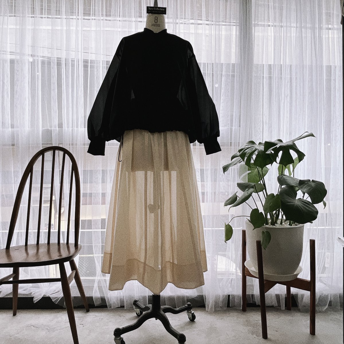 裏付き》24枚ハギのスカート(型紙) CW24-63SK | think pattern ハ