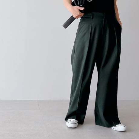 《裏付き》スタイリッシュパンツ(型紙)　CW24-55PT