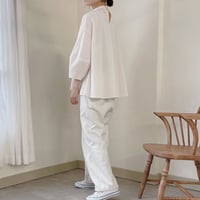 ランタンスリーブが可愛いブラウス(型紙) CW22-22BL