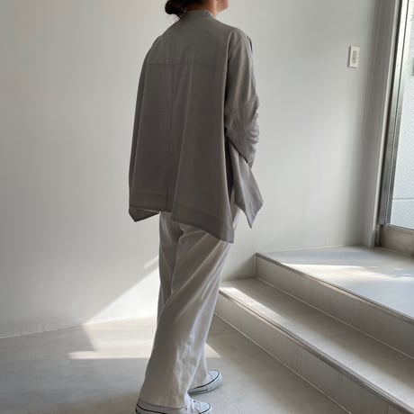 オーバースリットシャツ(型紙) CW23-53BL