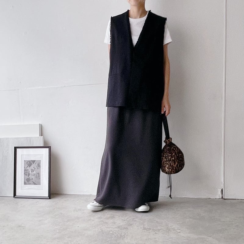 10月18日ワークショップ】 深Vネックベスト(ネイビーorオフ