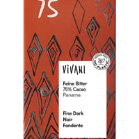 ViVANI オーガニックファインダークチョコレート75%