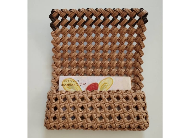 受注販売】つやつやバンドのカードケース（単色） | handmadeウサギ