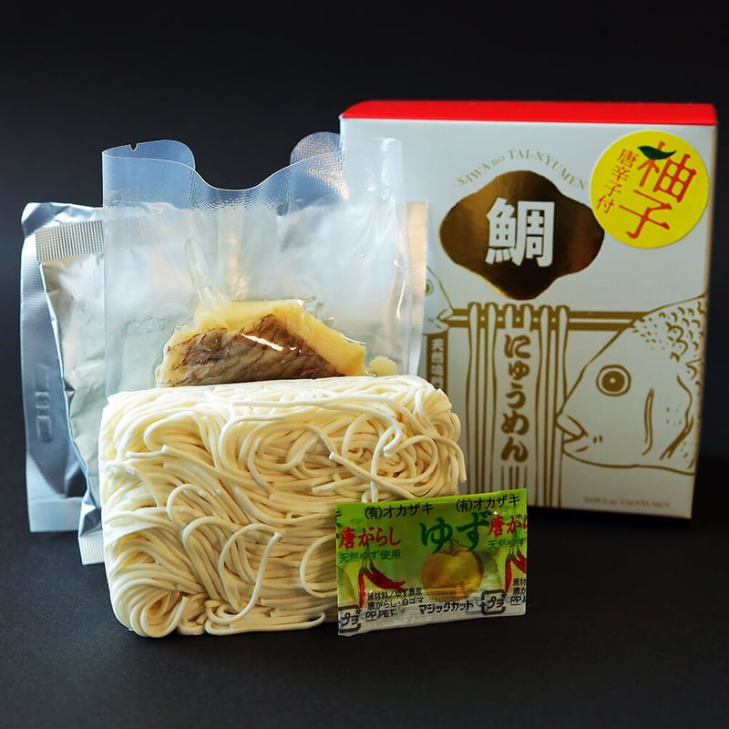 送料無料】鯛めしの素1個とにゅう麺2種各2個 ギフトセット | 徳島新鮮