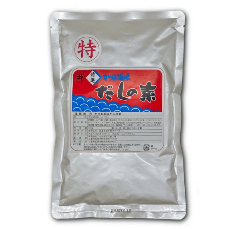 特選かつお風味だしの素 500g 【粉末タイプ】【業務用】 風味調味料