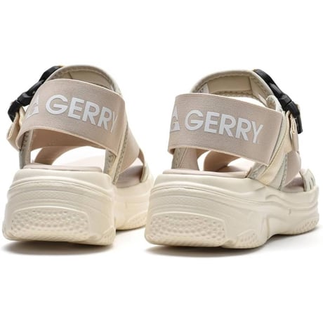 GERRY レディース サンダル GR5557 (BLK,KHA,BEG)