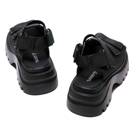 GERRY レディース サンダル GR5607 (BLK,BEG,IVR)