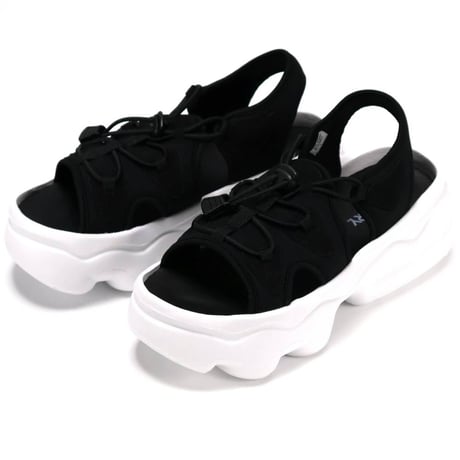 GERRY レディース サンダル GR5590 (BLK,BEG,WHT,BLK/WHT)