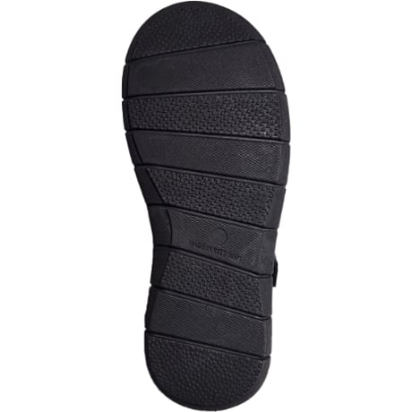 【軽量×快適】クロスベルトサンダル CS001 BLK（ブラック）レディース