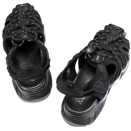 GERRY メンズ スポーツサンダル GR6604 (BLK,GRY,WHT)