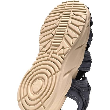 GERRY メンズ スポーツサンダル GR6604 (BLK,GRY,WHT)
