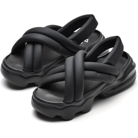 GERRY レディース サンダル GR5591 (BLK,WHT)