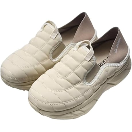 GERRY スリッポンスニーカー　Ladies’（ブラック ダークブラン ベージュ）（GR5599)