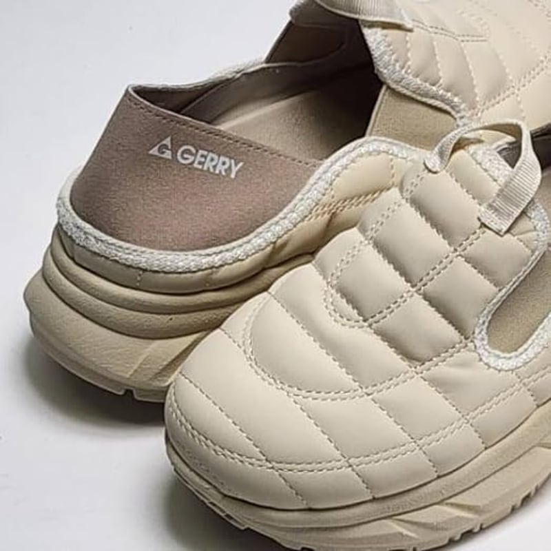 GERRY スリッポンスニーカー Ladies'（ブラック ダークブラン ベージュ