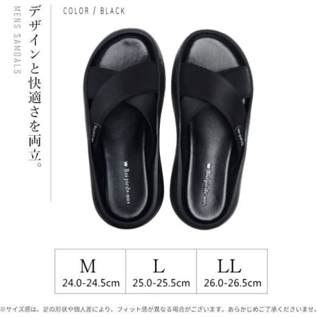 Roi pieds-nus　ROI25104　BLK(ブラック)