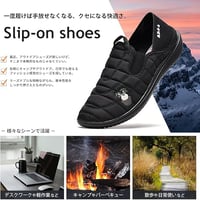 発根祈願 スリッポン サボサンダル (ブラック カーキ ベージュ）（CDX0001)