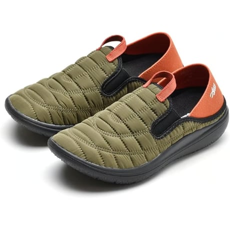 ANKHCROSS スリッポン サボサンダル Ladies’（BLK BRN KHA）（AC2113)