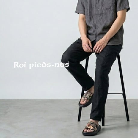 Roi pieds-nus　ROI25105　BLK.BLU.RED
