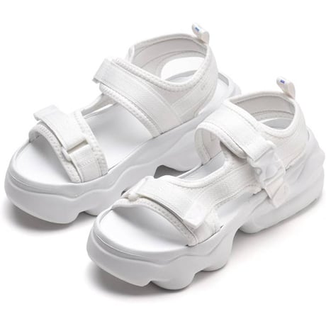 GERRY レディース サンダル GR5589 (BLK,BEG,WHT)