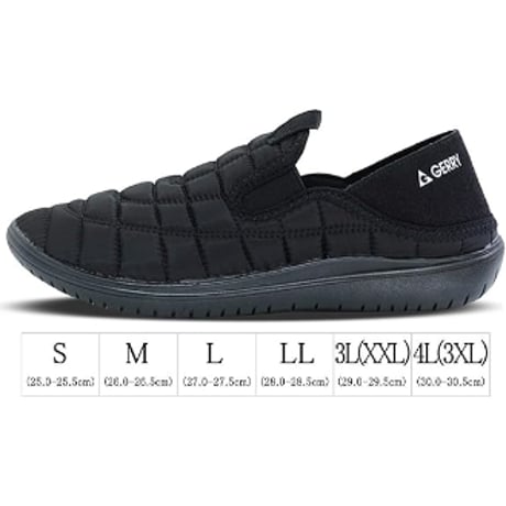 GERRYモックシューズMen’s (ブラック カーキ オレンジ イエロー ネイビー2)（GR6550)