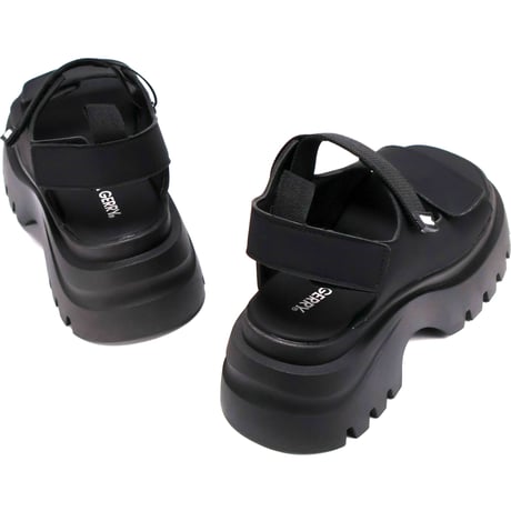 GERRY レディース サンダル GR5606 (BLK,BEG,IVR)