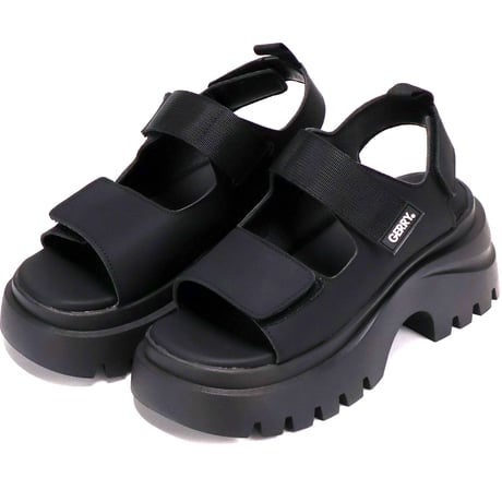 GERRY レディース サンダル GR5606 (BLK,BEG,IVR)