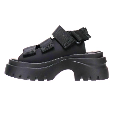 GERRY レディース サンダル GR5607 (BLK,BEG,IVR)