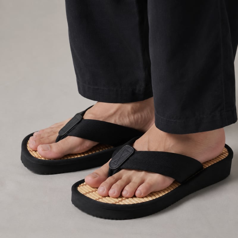 CAFE DA VM2620（BLK.DBR) | ヤマトサンダル【公式ショッピングサイトST