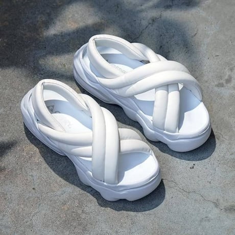 GERRY レディース サンダル GR5591 (BLK,WHT)