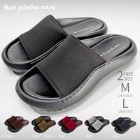 Roi pieds-nus　VM2407（ブラウン ブラック レッド ネイビー ライトカーキ ライトグレー）