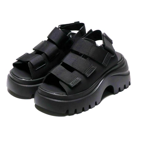 GERRY レディース サンダル GR5607 (BLK,BEG,IVR)