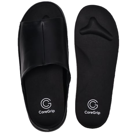 CoreGriop ユニセックス スライドサンダル CG4531 (BLK/DBR)