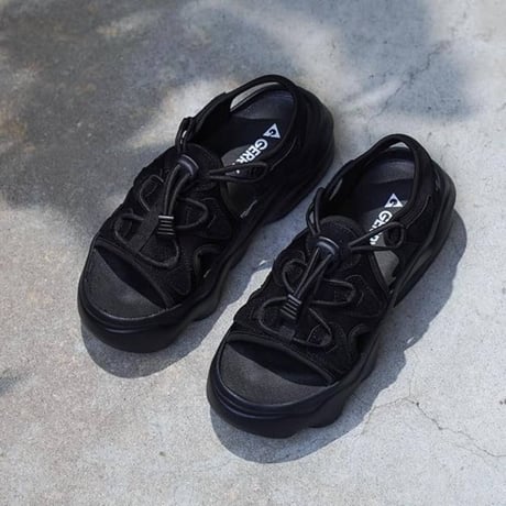 GERRY レディース サンダル GR5590 (BLK,BEG,WHT,BLK/WHT)