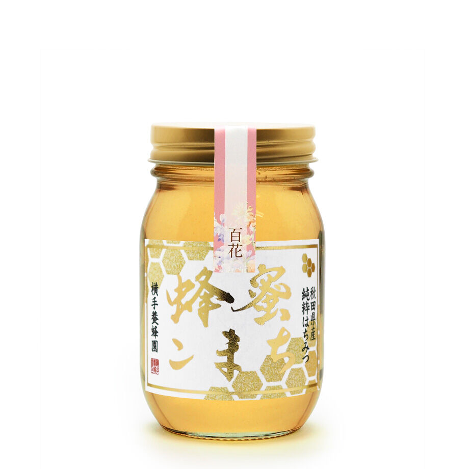 Apple - ★みつばちの桃園★ 蜂蜜こまち 百花 600g(ビン) | 横手養蜂園 STORE