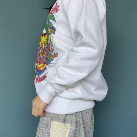 90s Hanes party duck Hawaii souvenir sweatshirt