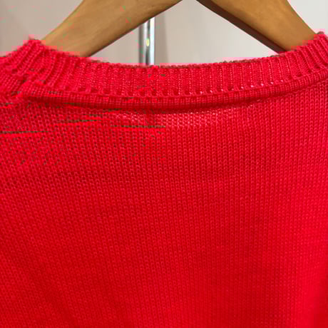 Neon orange sweater