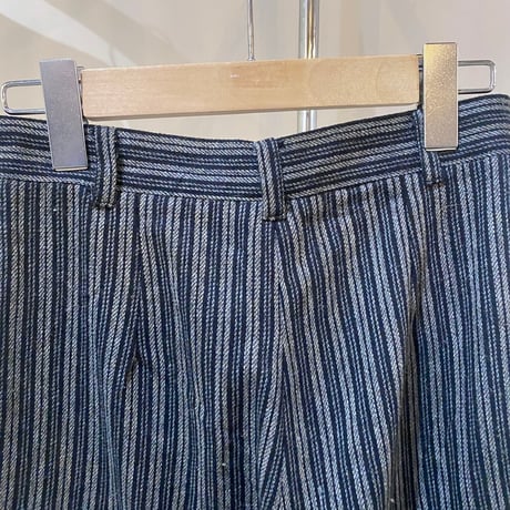 【リール掲載済】Stripe wool pants