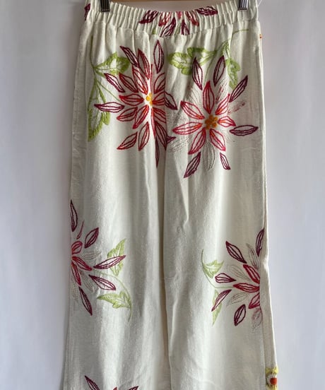 Remake; Vintage fabric pants   AE14