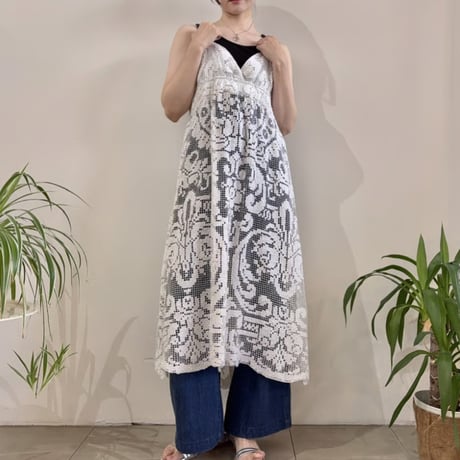 Remake lace cami dress ⑨